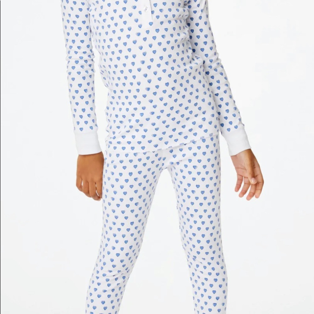 Blue heart roller rabbit PJ’s 💙